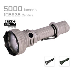 Acebeam L35 2.0 CREE XHP70.3 HI  5000lm 650m Thrower Tactical Flashlight