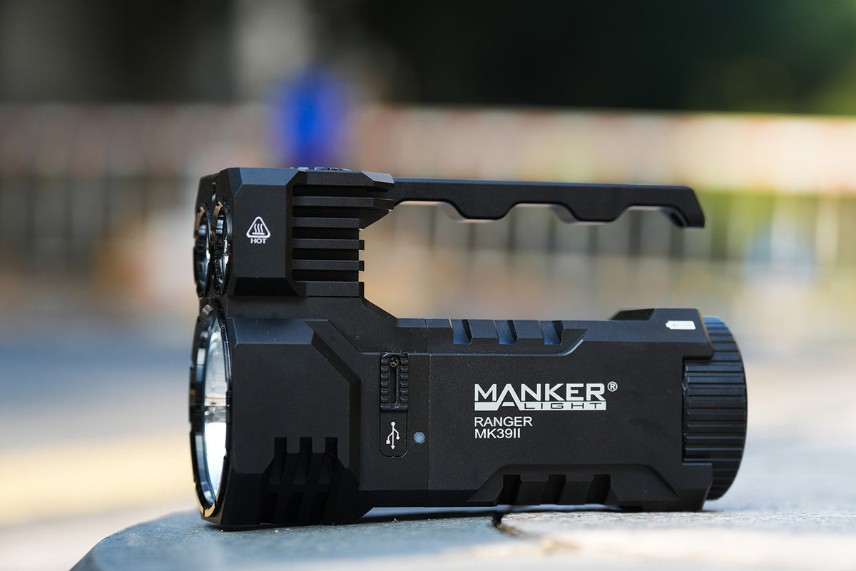 Manker Ranger MK39 II 25000lm 1120m Combo Spotlight and Floodlight