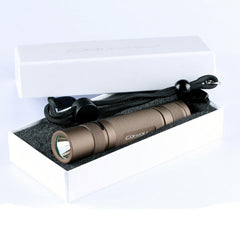 Convoy S2+ Sand XPLHI  7135x8 3/5modes 18650 EDC LED Flashlight