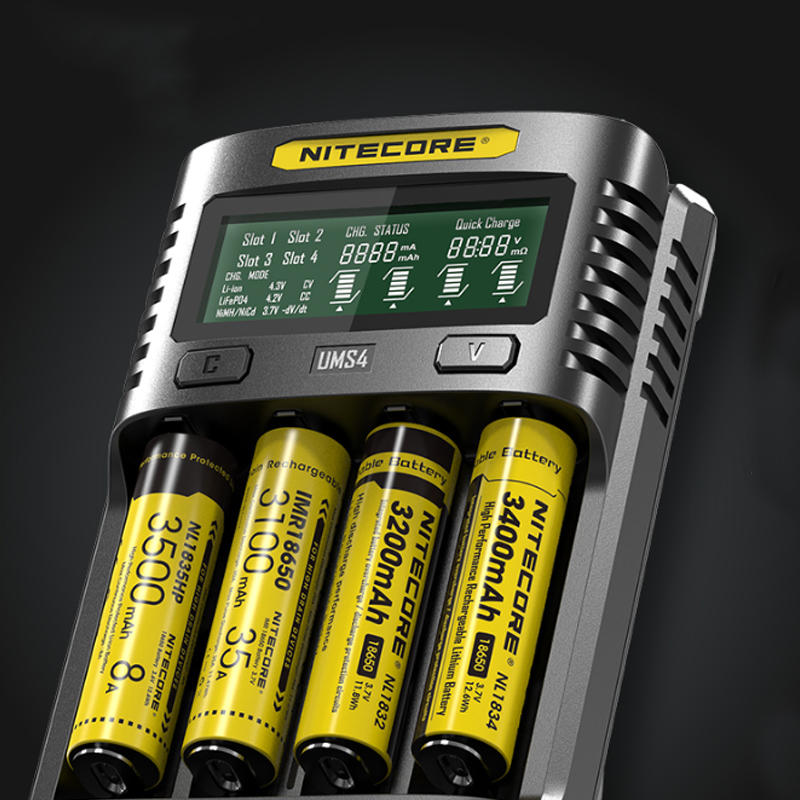 NiteCore Li-Ion Battery 18650 - 3400mAh, 3.6V - 3.7V - NL1834 